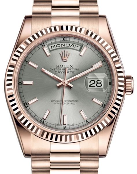 rolex day-date 36 rose gold price|rolex day date reference numbers.